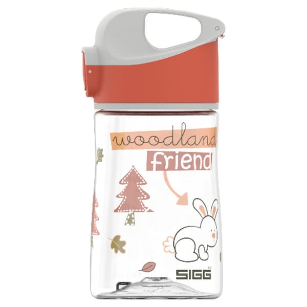 Sigg Børne/børn Miracle Woodland vandflaske Clear/Red One Size