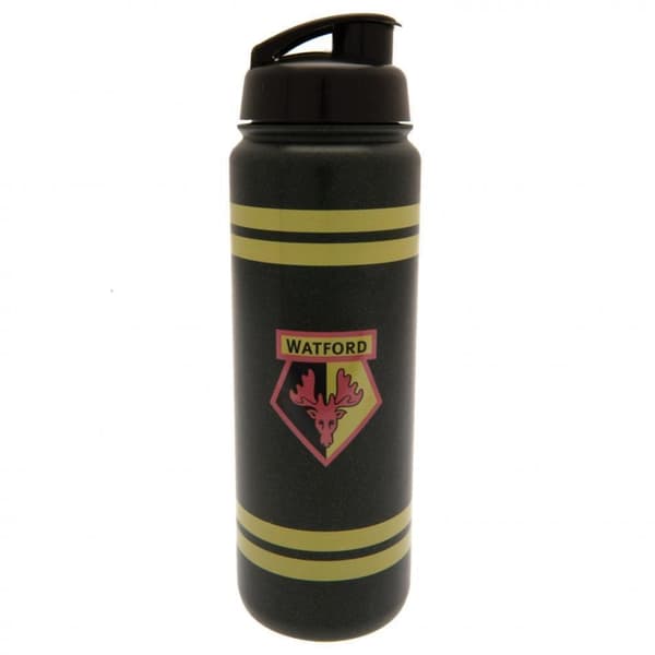 Watford FC Crest 750 ml vandflaske Black/Yellow One Size