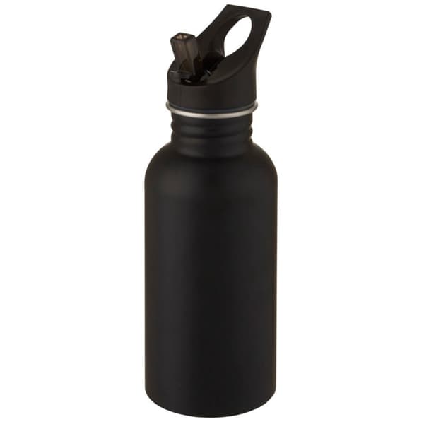 Bullet Lexi vattenflaska i rostfritt stål Solid Black One Size