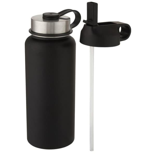 Avenue Supra Insulated Water Bottle Solid Black One Size