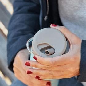 KLEAN KANTEEN TKWIDE TWIST CAP,  TKWide lock med pop-up sugrör