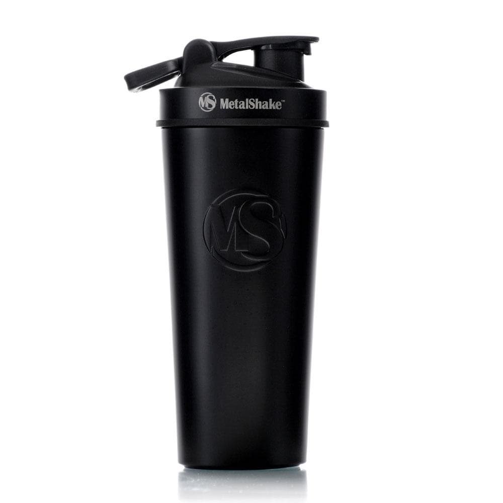 MetalShaker multifunktionsflaska Racing Svart 600ml