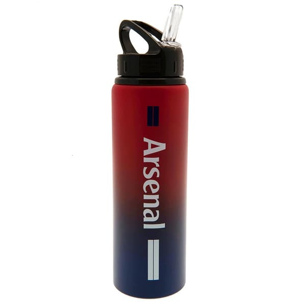 Arsenal FC Stripe Aluminium Water Bottle