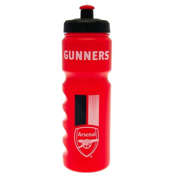 Arsenal FC Gunners Crest plastik vandflaske Red/White/Black One Size