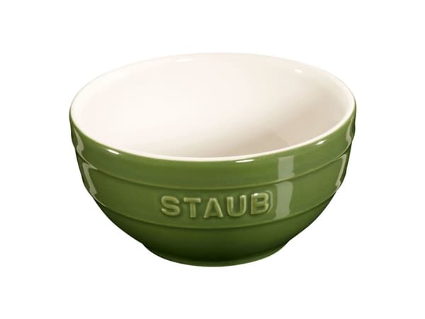 STAUB SERVERING Rund skål 12 cm, grønn