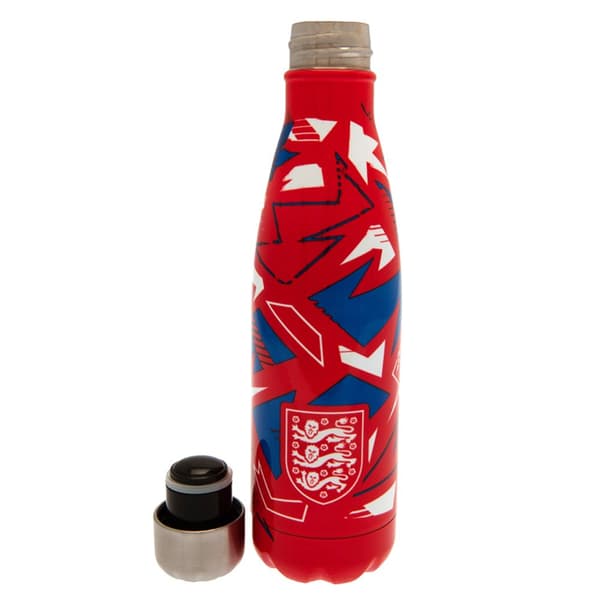 England FA Crest Thermal Flask Red/Blue/White One Size