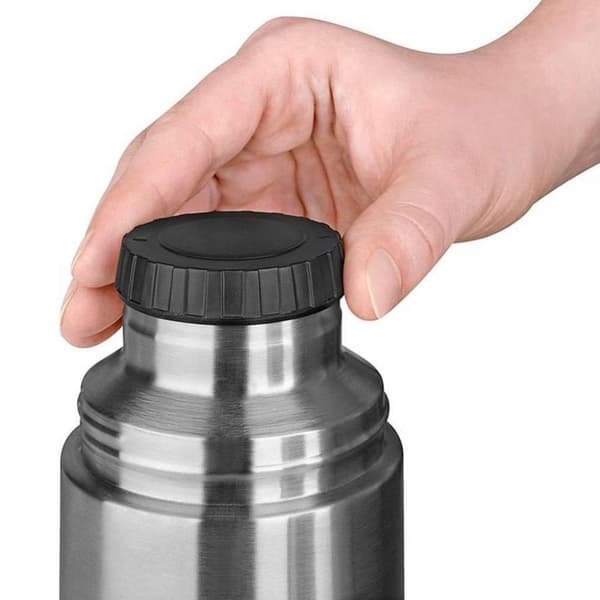 Emsa 502472 kapten isolerad flaska 0,5L rostfritt stål/blått