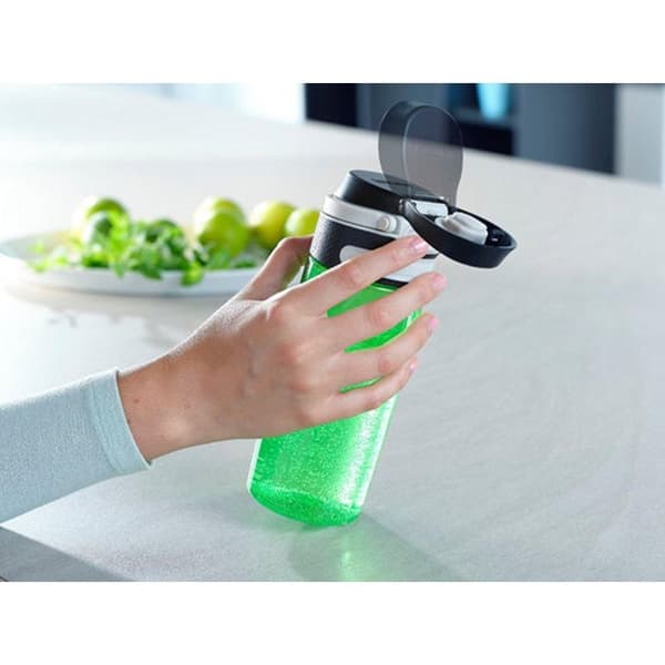 Leifheit 3267 Flip Tritan dricksflaska 550 ml Grön