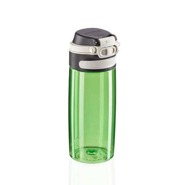 Leifheit 3267 Flip Tritan -juomapullo 550 ml Vihreä