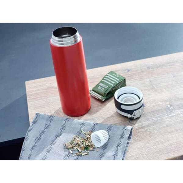Leifheit 3273 Flip Isolerad kopp 600 ml Röd