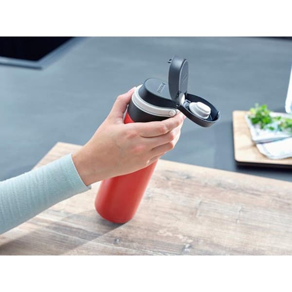 Leifheit 3273 Flip Isolerad kopp 600 ml Röd