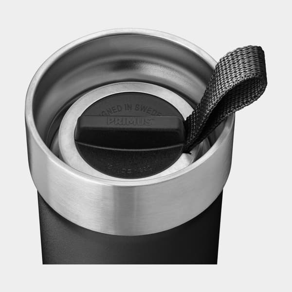 Termosmugg med lock Primus Slurken Vacuum Mug Black, 30 cl / 300 ml