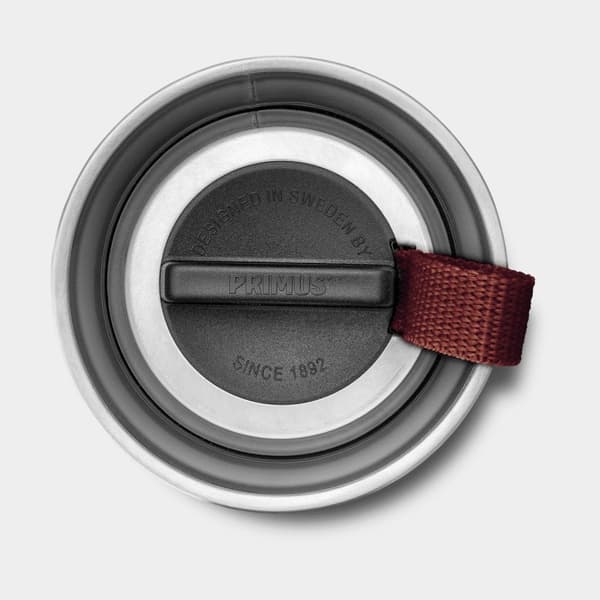 Termosmugg med lock Primus Slurken Vacuum Mug Ox Red, 40 cl / 400 ml