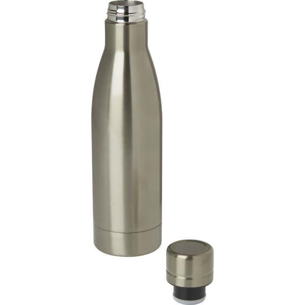Vasa Plain Stainless Steel 500ml Water Bottle