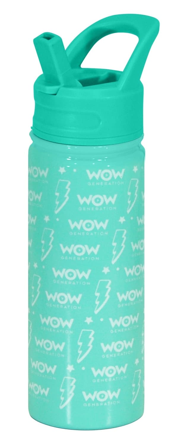 WOW Generation Vandflaske Metal 500ml Lilla