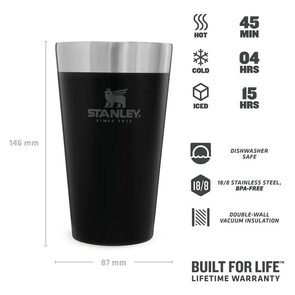 STANLEY ADVENTURE STACKING BEER PINT 0.47 L