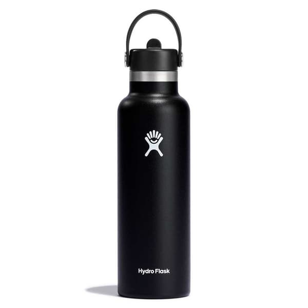 Hydro Flask 622ml Standard Flex Strå Kasket Thermo Sort