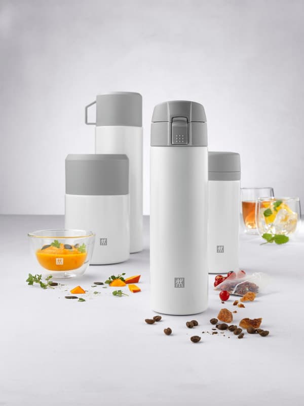 Termokande med krus Zwilling Thermo 1 liter hvid
