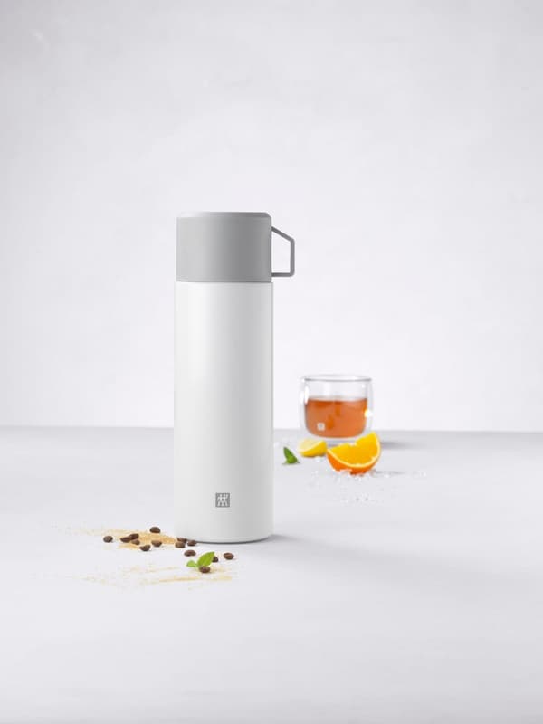 Termokande med krus Zwilling Thermo 1 liter hvid