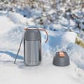 Miniatyrbild 5 av 7: Termosbehållare med 650 ml kapacitet - Termosflaska För varm och kall mat soppor lunch på språng - Läckagesäker BPA-fri isolerad behållare i rostfritt