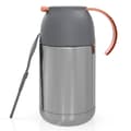 Miniatyrbild 1 av 7: Termosbehållare med 650 ml kapacitet - Termosflaska För varm och kall mat soppor lunch på språng - Läckagesäker BPA-fri isolerad behållare i rostfritt