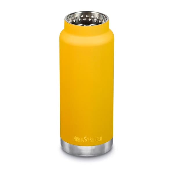 Klean Kanteen Chug Cap -eristetyllä Lämpöpullolla Tkwide 32oz Keltainen