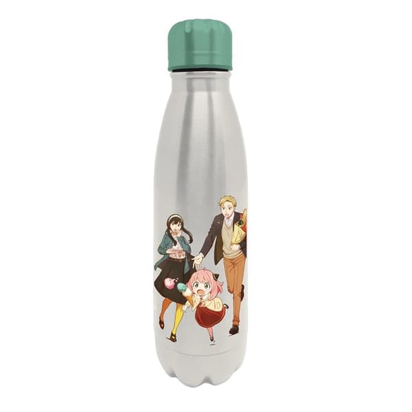 Spy x Family Cool Vs Family Metal Water Bottle