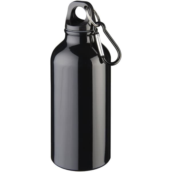 Vattenflaska Oregon Plain 400 ml Solid Black One Size