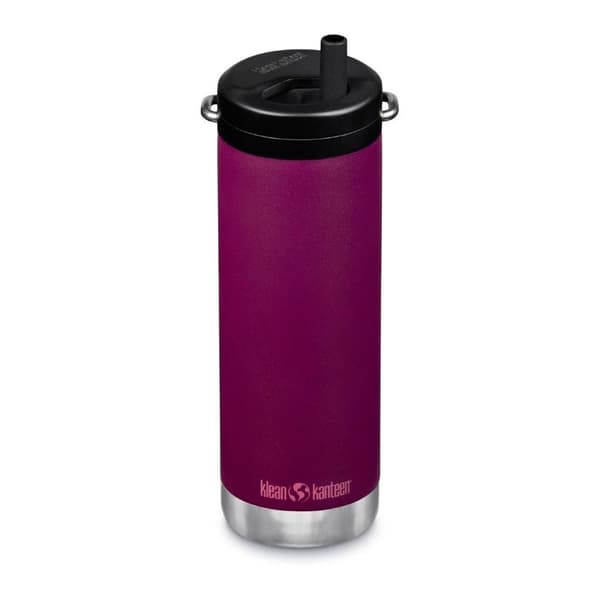 Klean Kanteen Med Twist Cap Isoleret Termisk Flaske Tkwide 16oz Lilla