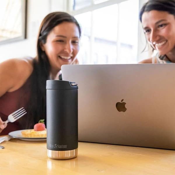 Klean Kanteen Thermo Tkwide 532ml Kaffe Kasket Sort