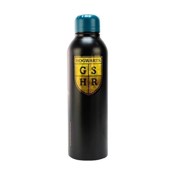 Harry Potter Vattenflaska i stål 700 ml Black/Gold One Size