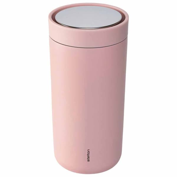Stelton Termisk Krus To Go Click 400 Ml Rosa
