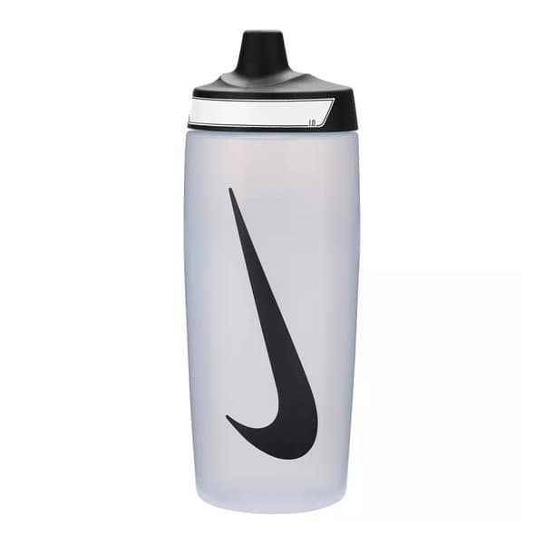 Nike Refuel Gripped Water Bottle Natural/Black One Size