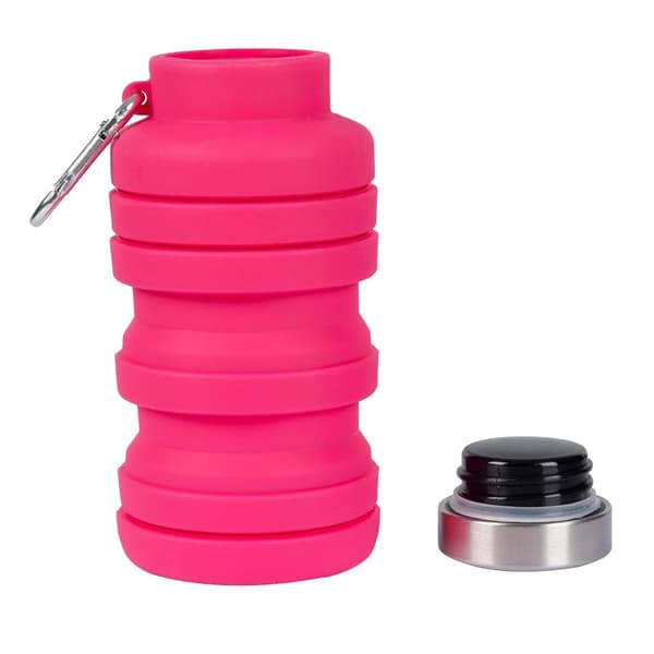 Trespass Vavo Foldable Silicone Water Bottle