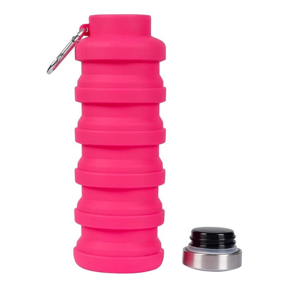 Trespass Vavo Foldable Silicone Water Bottle
