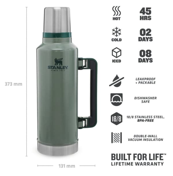 Stanley 10-07934-003 vakuumkolbe 1,9 L Grøn