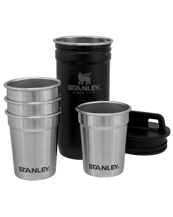 STANLEY SHOT GLASS SET, muggar rostfritt stål, shotglas