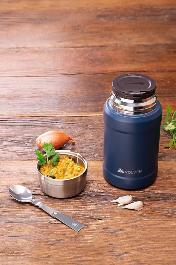 Termos Arctic Lunch 800 ml - granaatti