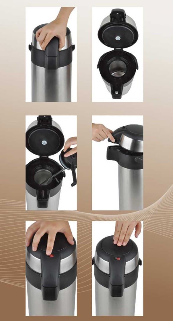 KONFERENSTERMOS MED PUMP 3.0L KINGHOFF KH-1467