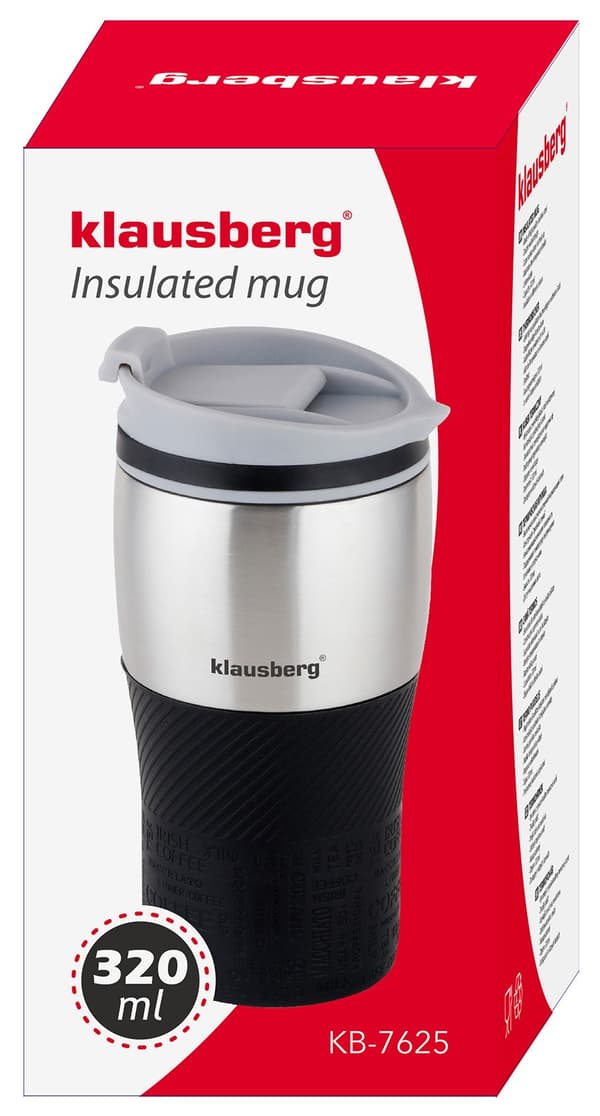 Lämpökuki, musta, 300ml Klausberg