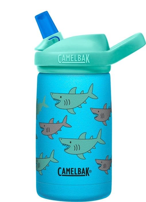 CAMELBAK EDDY+ KIDS INSULATED SST 0.35L, isolerad Camelbak vattenflaska barn School of Sharks