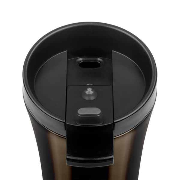 TEESA lämpömuki 500ml tummanruskea