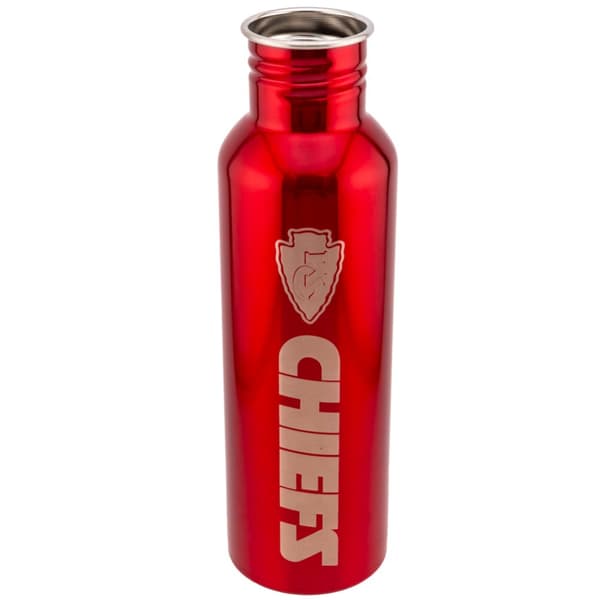 Kansas City Chiefs Stainless Steel Water Bottle