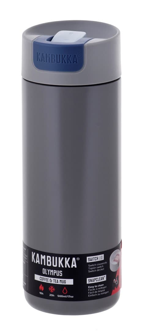 Kambukka lämpömuki Olympus 500ml - Serious Grey