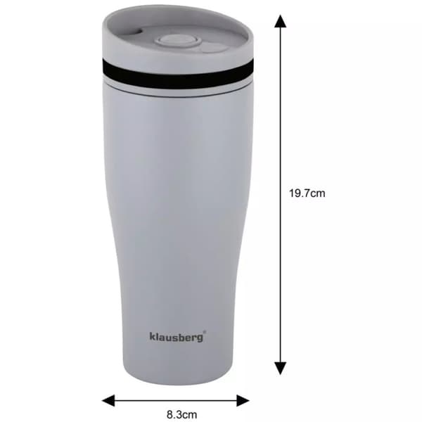 TERMISK MUG 380ml CLICK CLACK KLAUSBERG KB-7618