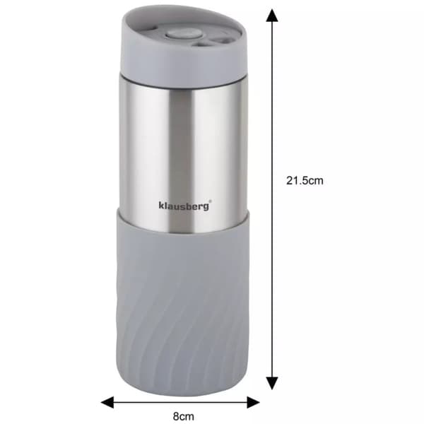 TERMISK MUG 400ml CLICK CLACK KLAUSBERG KB-7634