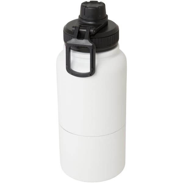 Dupeca Stainless Steel Sports Bottle White One Size