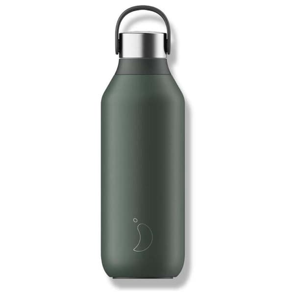 Chilly Serier 500ml 2 Tall Termisk Flaska Grönt