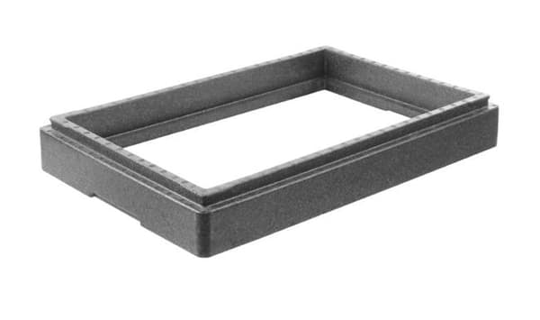 Upphöjningsram för värmeisoleringsbehållare GN1/1 600x400x(H)180 mm