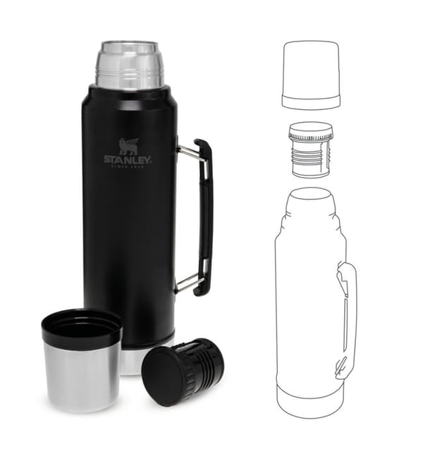 Stanley termos LEGENDARY CLASSIC - MAT SORT 1L